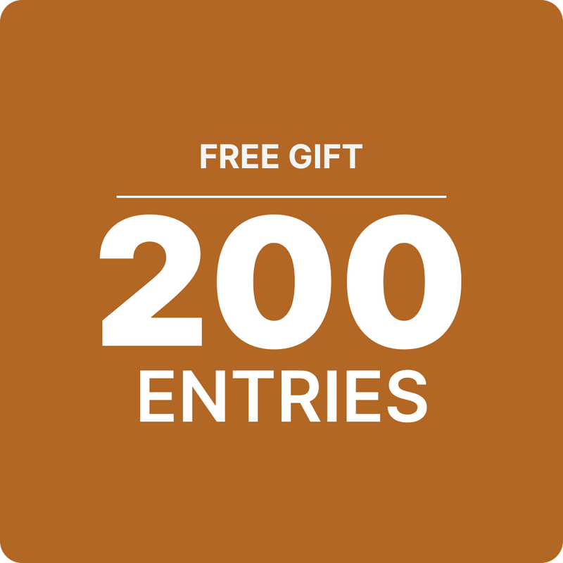 🎁 200 Free Entries